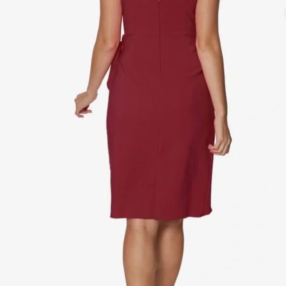 BCBGeneration * Women's Faux-Wrap High-Low Dress * Size 10 - Picture 2 of 7